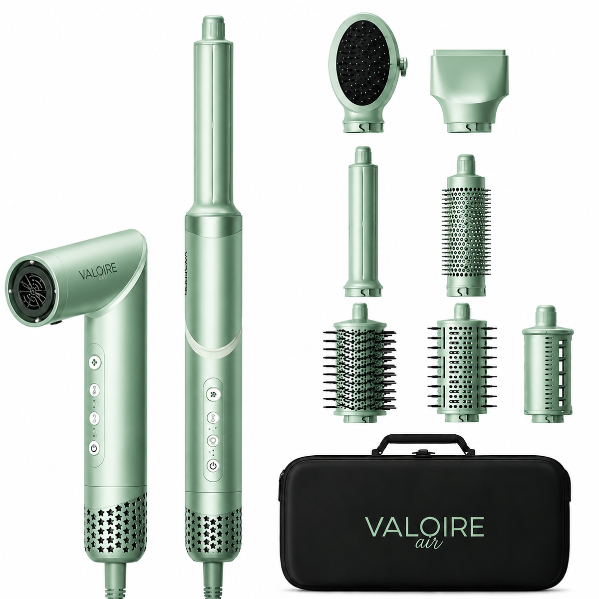 Valoire Flexy 8-In-1 Professional Multi-Styler Without Heat Damage